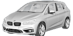 BMW F45 U0772 Fault Code